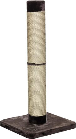 Великий котячий дряпак MidWest Forte 135F-BR, міцний, обмотка з сизалю, коричневий/світло-коричневий