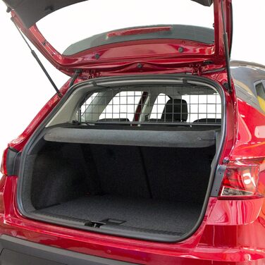 Сітка-перегородка для собак Travall для SEAT Arona (2017-), захист багажника, сітка для транспортування собак, міцна сталева сітка, авто-перегородка для собак