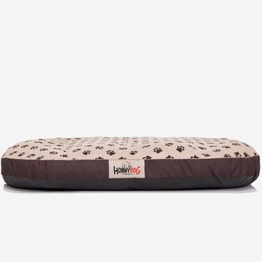 HobbyDog Овальне лежанка для собак MOWBEZ7 з іграшкою, лежанка, килимок для собак, місце для відпочинку (XXL 130 x 100 см)