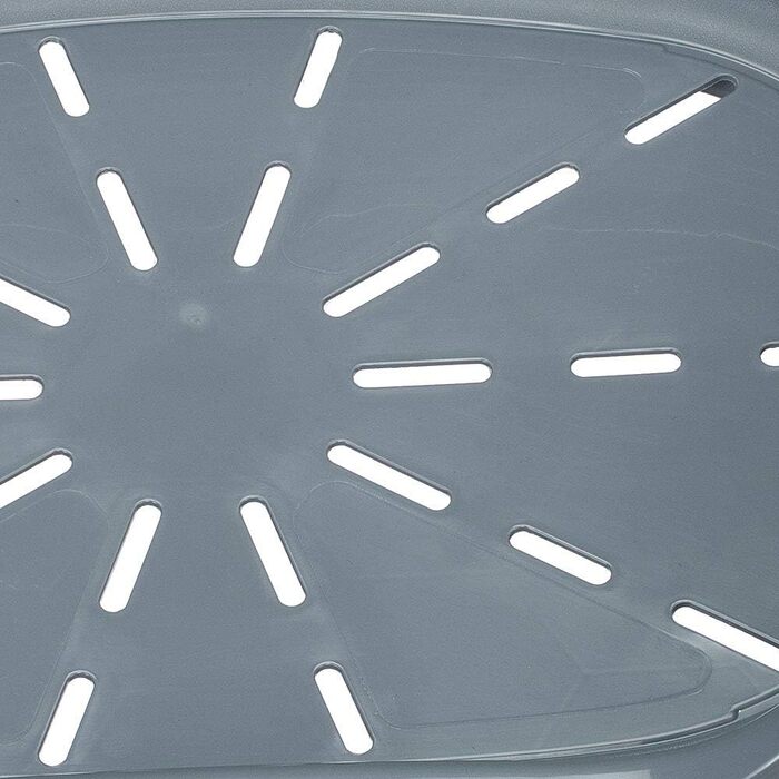 Крізьло для собак та котів Ferplast Siesta Deluxe, пластикове, середнє, миється, 62 x 41 x 23,5 см, темно-сірий, XXL