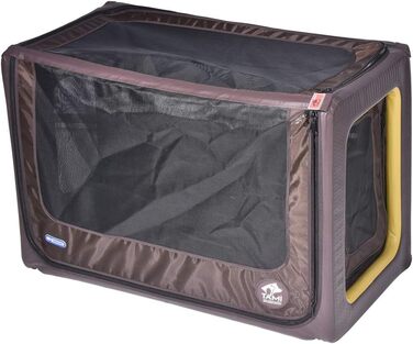 Транспортна переноска для собак Tami Backseat L: переноска-клітка для автомобіля, автотранспортна переноска для собак, переноска для собак, клітка для собак