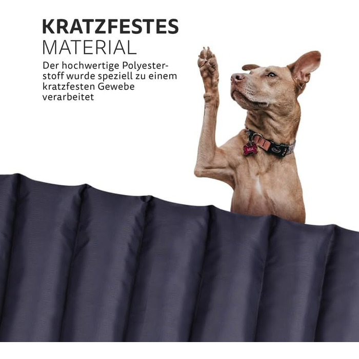 Килимок для собак Bestlivings 85x70 см (червоний) - Outdoor, водовідштовхувальний та дихаючий - м'який лежак для собак, миється - килимок для собак на вулицю