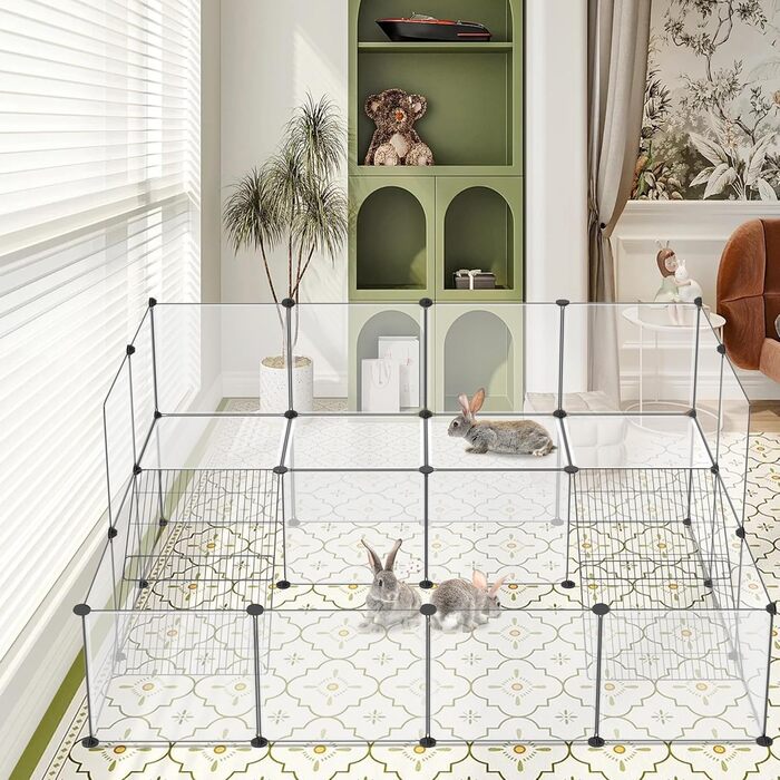 Клітка для дрібних тварин SUBTLETY 143x108x93 см: забіг для кроликів, хом'яків, морських свинок (DIY збірка)