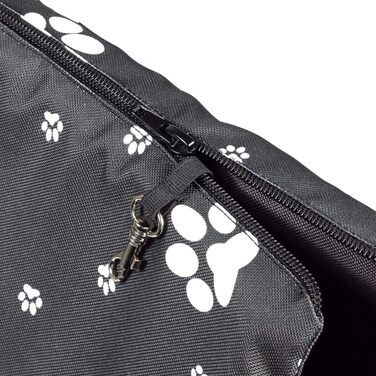 Транспортна сумка для собак та котів Boutique Zoo, чорна, S (до 5 кг)