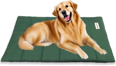 Килимок для собак у подорож – водовідштовхувальний, неслизький та пральний, 110х68 см. Килимок для собак на вулицю, у машину та в подорожі (Зелений)