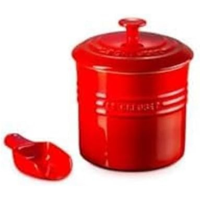 Миска для корму Le Creuset з кераміки, 22,8 x 8,4 см, об'єм 850 мл, колір вишневий (61401032200099)