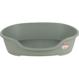 Крізь для собак Flamingo Tuck – Овальне, зелене, розмір M (70 × 47 × 22 см) | Практичне, стильне та легко миється!