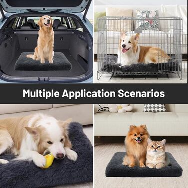 Крісло-ліжко для собак XL, 100x60x8 см: м'яке, зручне, з неслизьким дном