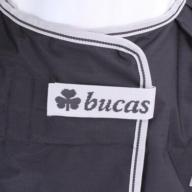 Дощовик Bucas Anniversary Turnout Light SF 50г, чорний/сріблястий, водонепроникна попона для коня