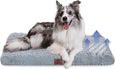 Ортопедичний килимок для собак American Kennel Club з Memory Foam, 91.4 x 58.4 см (Сірий)
