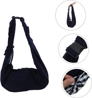 Сумка-переноска для собак BESPORTBLE: зручна та дихаюча переноска для маленьких собак та цуценят, ідеальна для подорожей та носіння на плечі