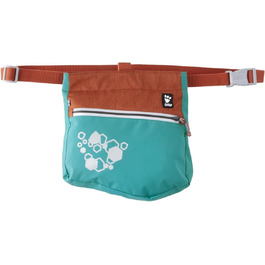 Сумка для ласощів Hurtta Leckerlibeutel ECO для собак, зручна та з магнітною застібкою, знімний кишеньковий мішечок для собак (PeacockMix)