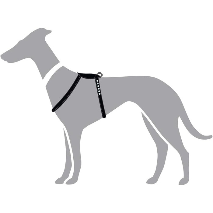 Нашийник для собак HUNTER Round & Soft Canadian UP, колір: Cognac, м'яка, еластична шкіра, оброблений край, не травмує шерсть, екологічний, Made in Germany, розмір: S/1 S/1 Cognac