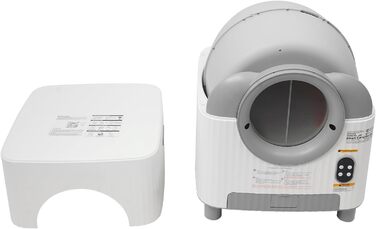 Автоматичний самоочисний лоток для котів з великим об'ємом. Електричний лоток для котів, інтелектуальний, самоочисний, великий, автоматичний.