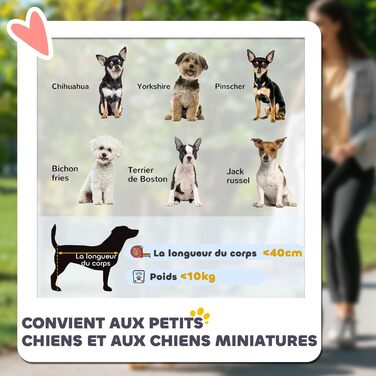 Візок для тварин PawHut 2-в-1: для собак, котів та дітей, з люлькою, червоний