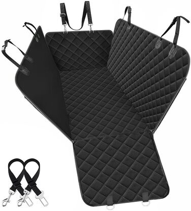 Водонепроникний авточохол для собак: захист від подряпин, бруду та шерсті. Універсальний, чорний