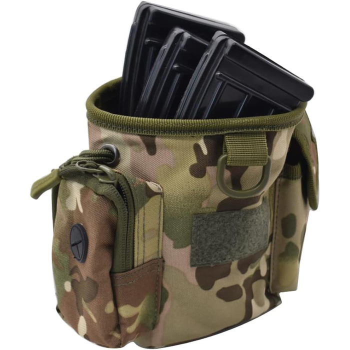 Сумка-мішечок на шнурку для дресирування собак, для полювання, Airsoft, іграшки для тварин (камуфляж)