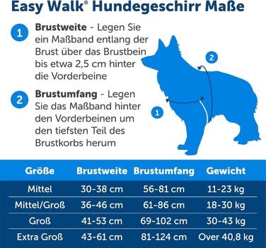 Шлейка для собак PetSafe Easy Walk, середній/великий розмір (Чорний, S)