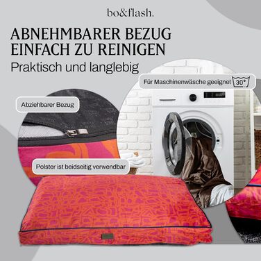 Килимок для собак Chouk Madison L – зручний та стабільний лежак для собак з якісним знімним чохлом, стильний та нековзний