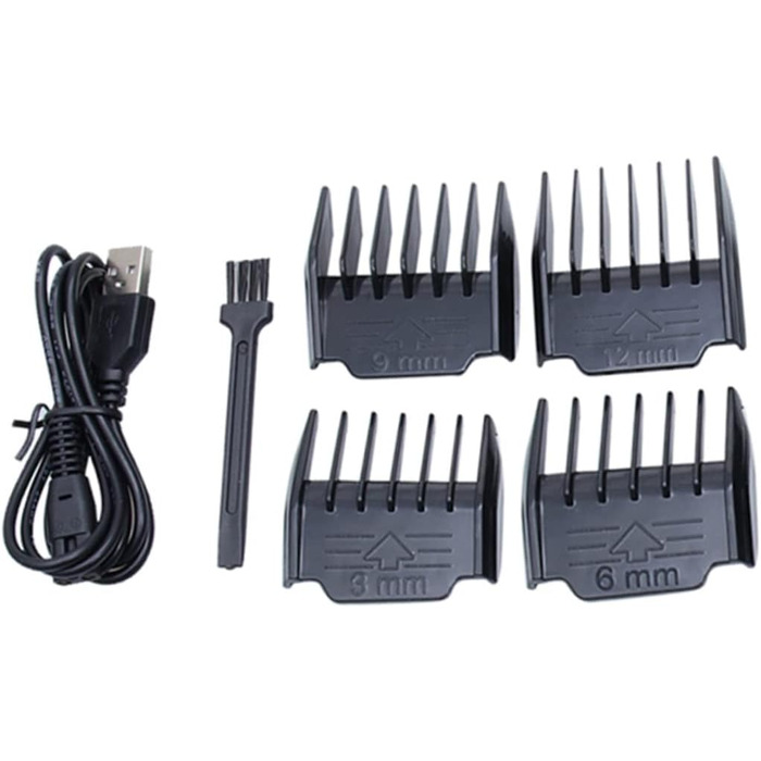 Електрична машинка для стрижки собак Sosoport з аксесуарами. Ергономічний дизайн для безпечного та тихого догляду