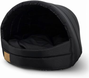 Будка для собак ODOLPLUSZ Hundehütte – комфортний дім для вашого улюбленця (Чорний, M)