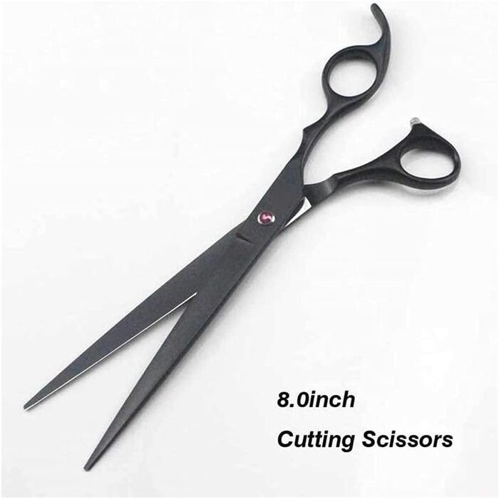 Професійна ножиця для собак, вигнута ножиця, ножиці для догляду за шерстю собак, набір для грумінгу домашніх тварин, для собак та котів