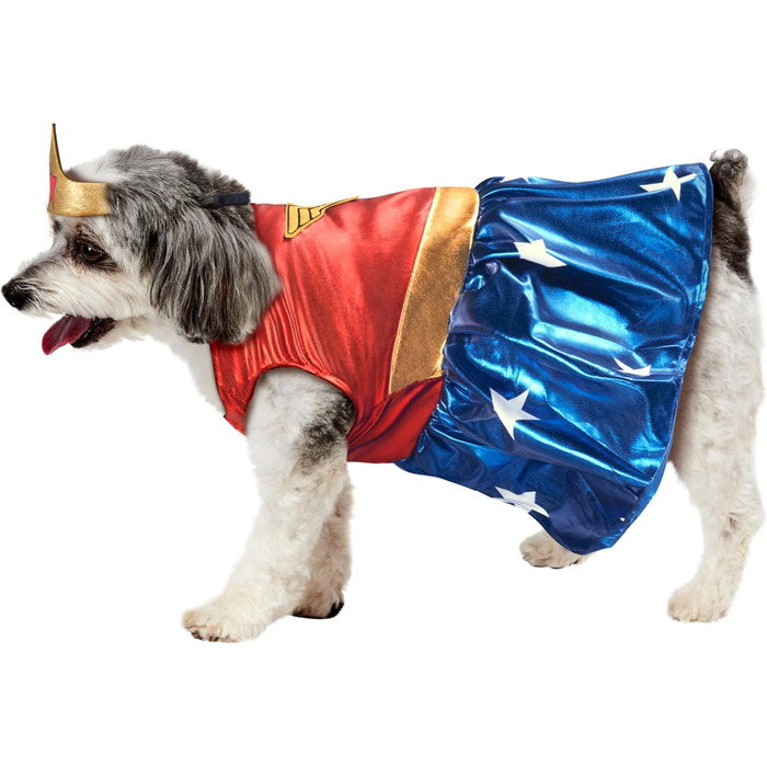 Костюм для собаки Wonder Woman від Rubie's, розмір L, для святкування Хелловіну