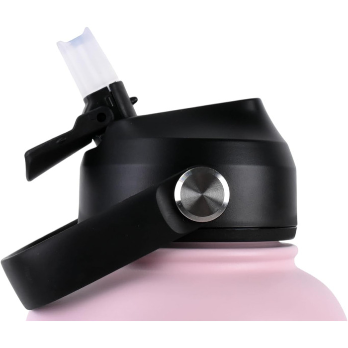 3-в-1 пляшка для собак з мискою та відсіком для ласощів, 1 л, Babyrosa | Без BPA, ізольована, для прогулянок