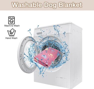 М'яка ковдра для домашніх тварин - ковдра для собак, котів, маленьких цуценят. Миюча, тепла, сердечка (Medium)