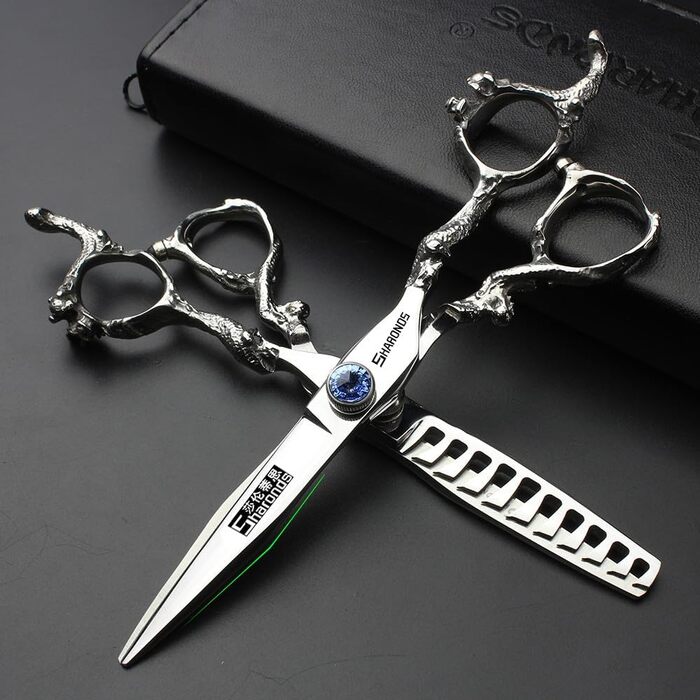 Професійні ножиці для волосся Sharonds Lila 6 дюймів (2 шт.) - 440C сталь, для перукарів