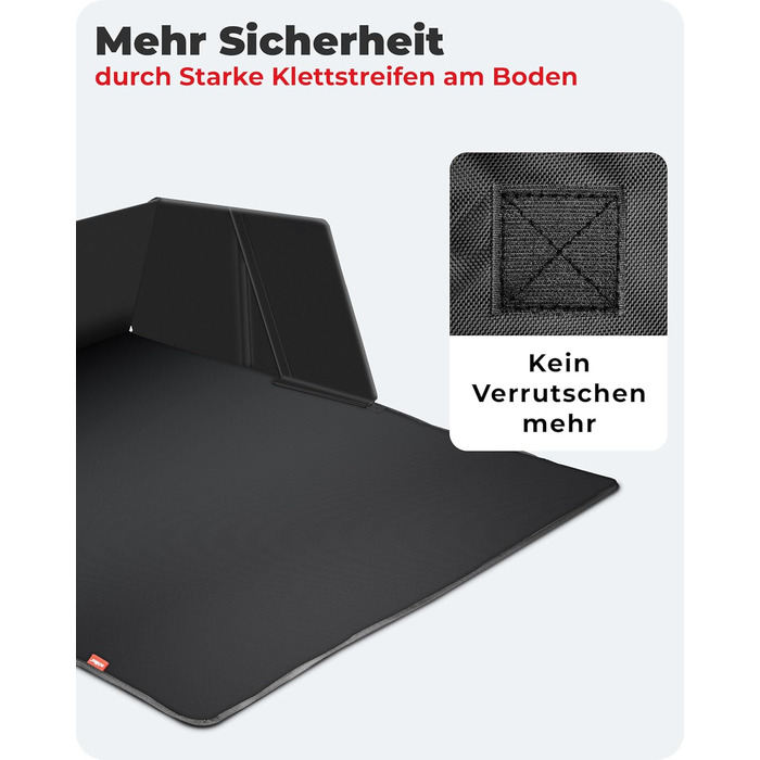 Захист для багажника автомобіля Achilles з боковинами та захистом краю, захисна ванна для багажника, килимок для багажника для собак, універсальний