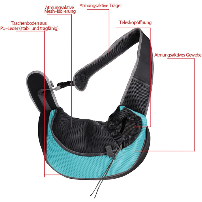 Сумка-переноска для собак до 7.5 кг, рожева, S