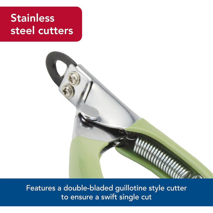 Ножиці для собак Coastal Pet Safari, гуillotina, подвійні леза, зручна ручка, для собак маленьких та середніх порід