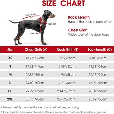 Водонепроникна куртка для собак - тепла зимова куртка з блискавкою для малих, середніх та великих собак. Червоний колір, розмір S
