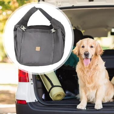 Сумка-переноска для собак та котів, рюкзак-переноска для подорожей, прогулянок та кемпінгу (сірий)