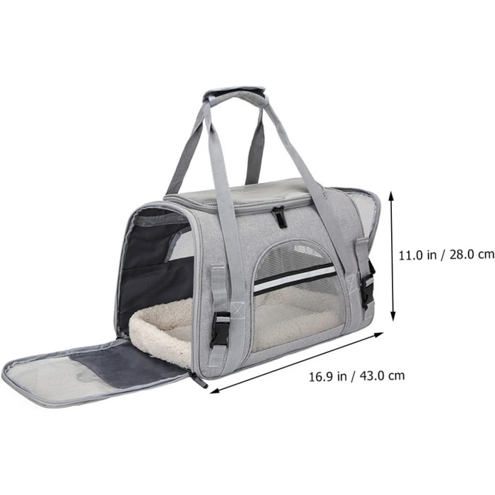 Рюкзак для тварин Supvox: великий, дихаючий, для подорожей та вигулу