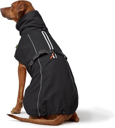Теплий водонепроникний теплий зимовий одяг для собак HUNTER NORDBY, чорний, розмір 80