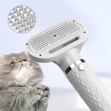 Фен для собак Lyrlody 5-в-1: портативний, з гребінцем для шерсті, для догляду за тваринами, 4 насадки, EU