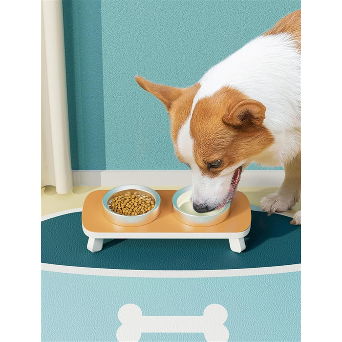 Нековзна килимок для годування собак GIBZ: водонепроникний, великий розмір 40x60 см, зелений