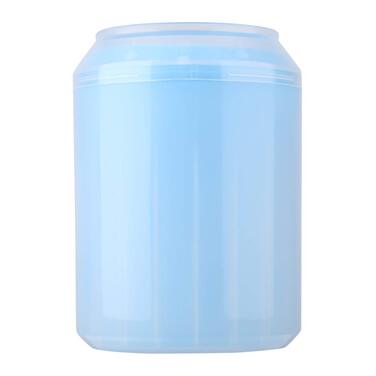 Мийка для лап собак Oumefar - портативна щітка для чищення лап з м'якої силіконової щетини (Блакитна)