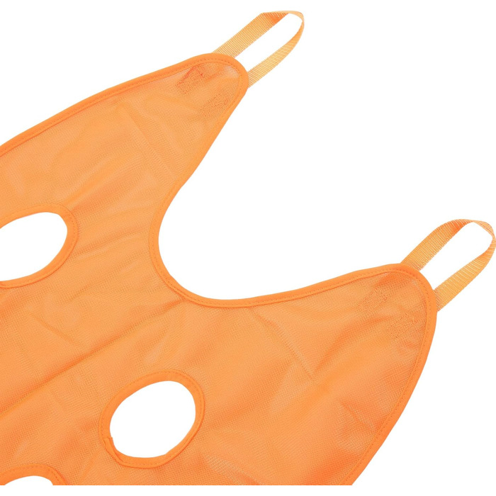 Гамак для догляду за собаками, рушник для сушіння тварин, гамак для краси з ножицями, гамак для релаксації та догляду за тваринами, гамак для котів та догляду за тваринами для стрижки кігтів (S-), великий, оранжевий