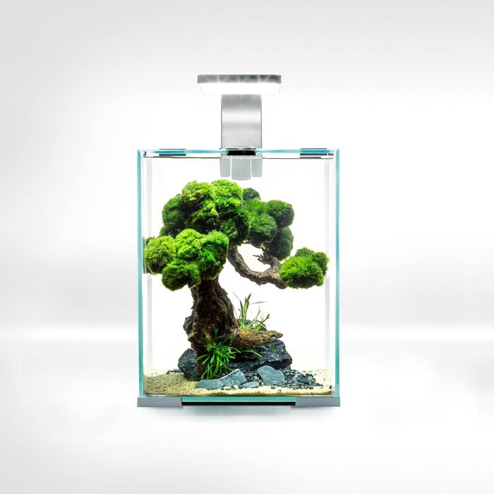Aquael Shrimp Set SMART D&N 10 Білий акваріум для креветок, LED, енергоефективний