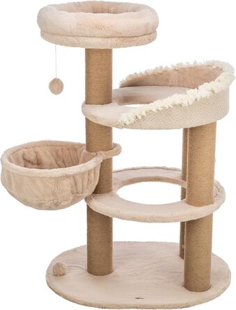 Кігтеточка TRIXIE Boho Filippo 114 см – багатоярусна кімната для котів з місцями для дряпання та іграми, затишні та стабільні місця для відпочинку – 44474