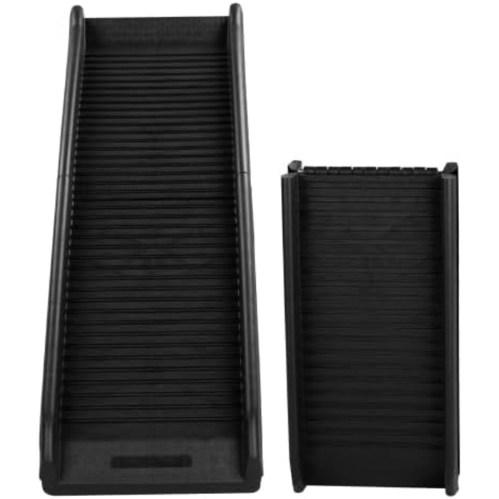 Сходинка для собак LEADZM, складна, до 50 кг, для багажника авто, чорна (160x40 см)