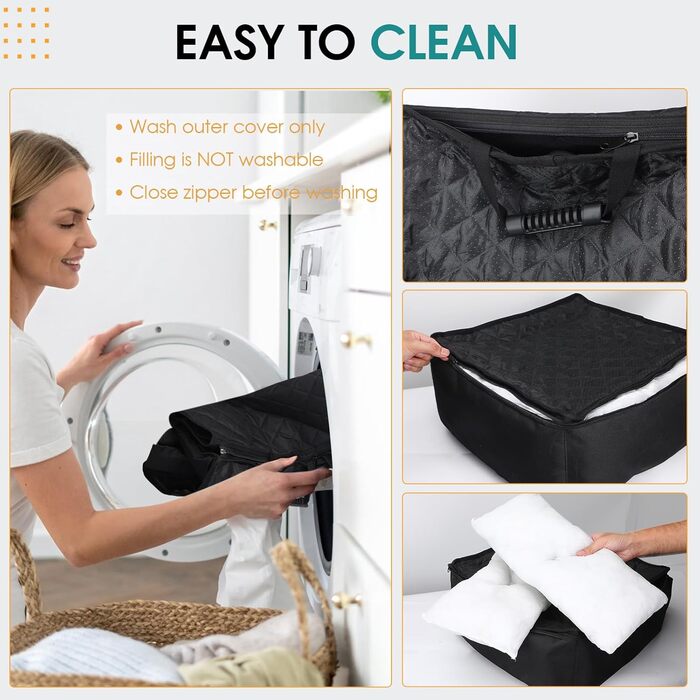 Автомобільне ліжко для собак Mozvvco 2-в-1, чорне. З безпечним ременем, вбираючою підстилкою та знімним чохлом. Для маленьких собак.