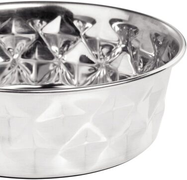 Миска для тварин Hunter Namy 3800 мл, нержавіюча сталь, срібляста