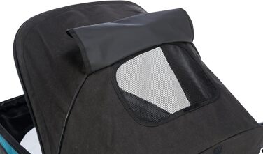 Візок для собак TRIXIE, чорний/бензин, 60x112x120 см, до 20 кг - 28960