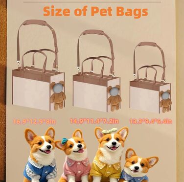 Сучасна сумка-переноска для собак, штучна шкіра, практична переноска для малих та середніх собак та котів, сумка для цуценят, стильна сумка-переноска для прогулянок та подорожей