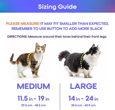 Шлейка для собак та котів Furee з застібкою-кнопкою, чорна/сіра, розмір M, анти-зрив, регульована, для малих порід, кроликів, хом'яків