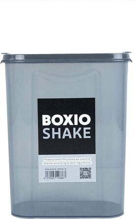 BOXIO - SHAKE: Набір з 3 контейнерів для зберігання продуктів, корму для собак та борошна. Легка організація та ідеальний для сипучих матеріалів, включаючи туалети для тварин